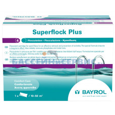 Суперфлок Плюс (Superflock Plus), 1 кг, (коагулянт) в картриджах, для удаления взвесей из воды, Bayrol